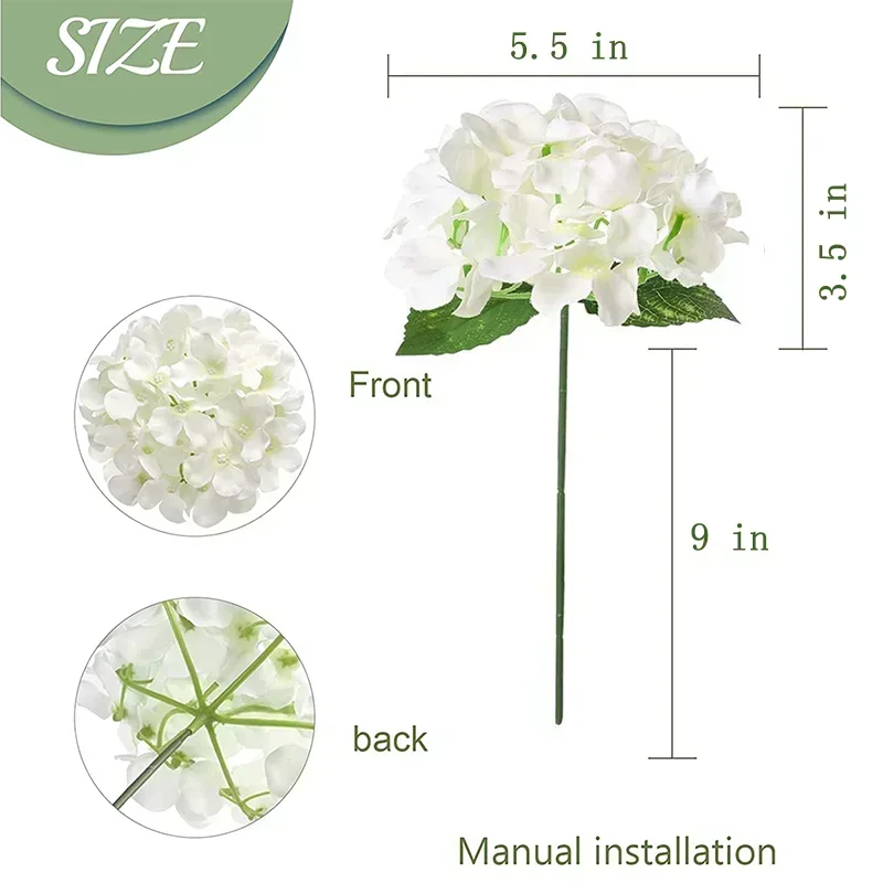 50 stuks hortensia kunstbloeme - Florist Supply Bulk recensie en prijs